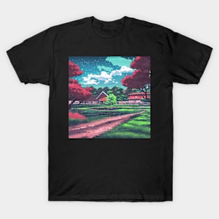 Anime Style Landscape T-Shirt